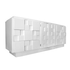 Lacquered Cubiste Cabinet by: Lane Alta Vista