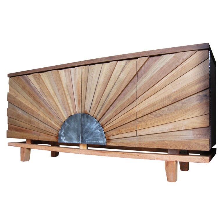 Spectacular Sunburst Front Sideboard