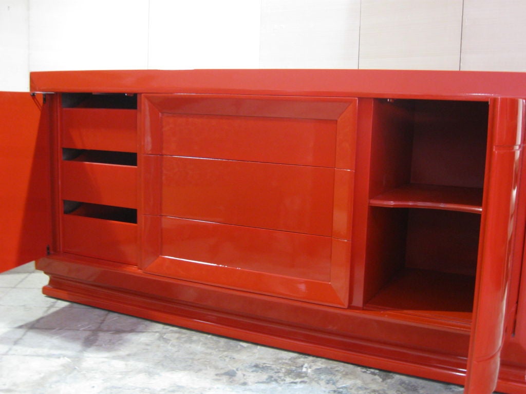French 40's Lacquered Cabinet / Sideboard 1