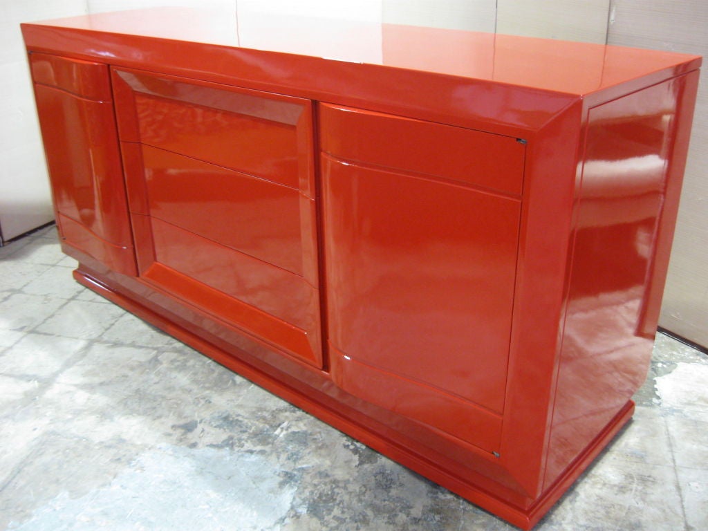 French 40's Lacquered Cabinet / Sideboard 2