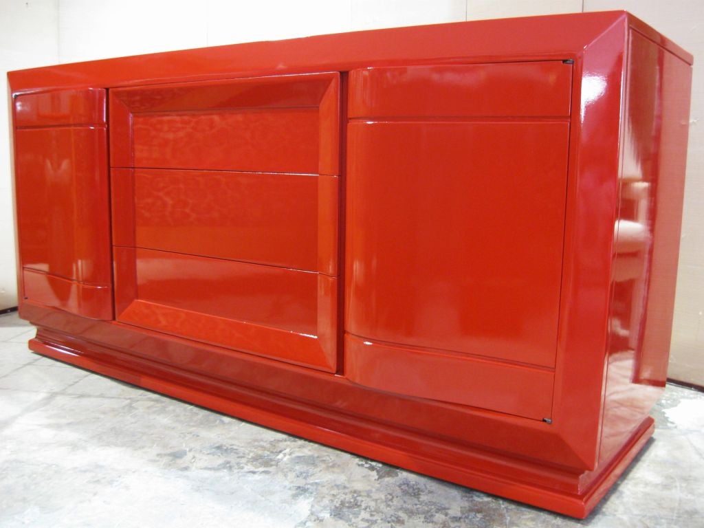 French 40's Lacquered Cabinet / Sideboard 3