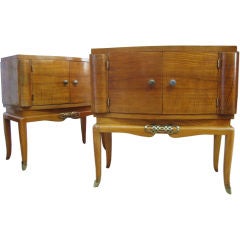 Elegant Pair of French 40
s Side Tables