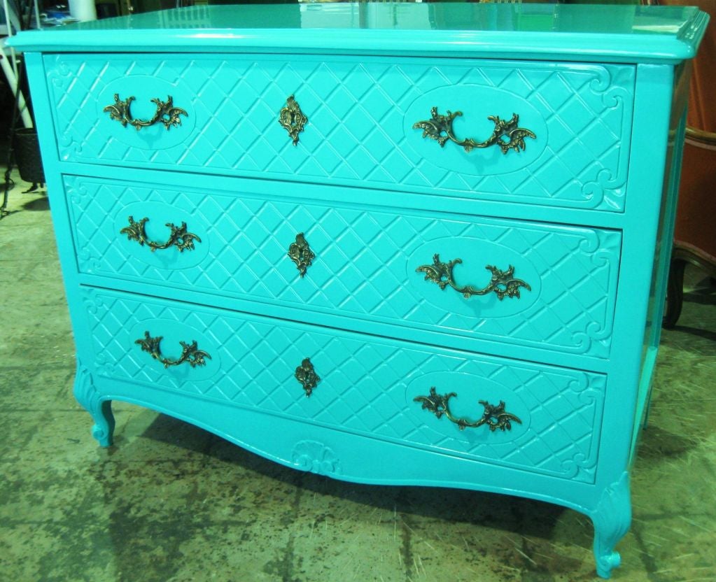 French Lacquered Commode