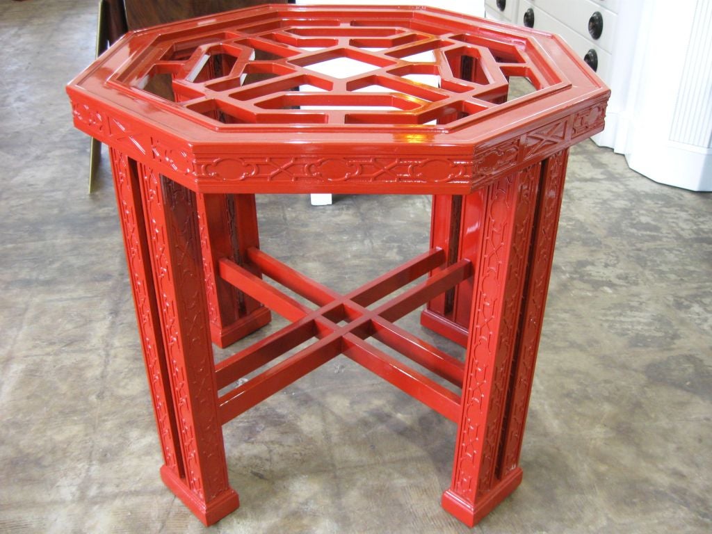 Superb Chinese Chippendale Style Table Base