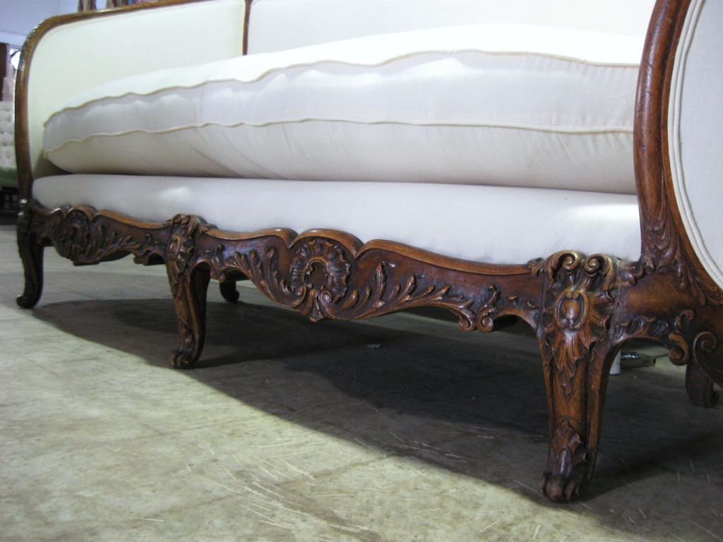 French 19thC LXV inspired Sofa / Banquette