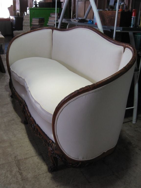 19th Century 19thC LXV inspired Sofa / Banquette