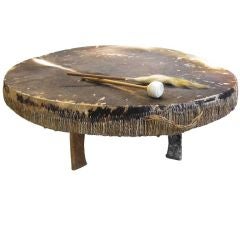 Fabulous Large Stretched Hide Drum,