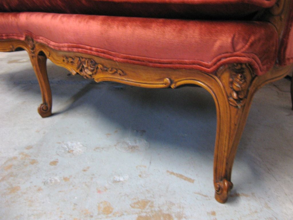 Elegant French LXV Style Settee / Loveseat 2