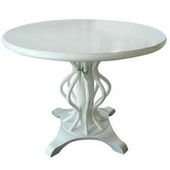 Lacquered Mid Century Table