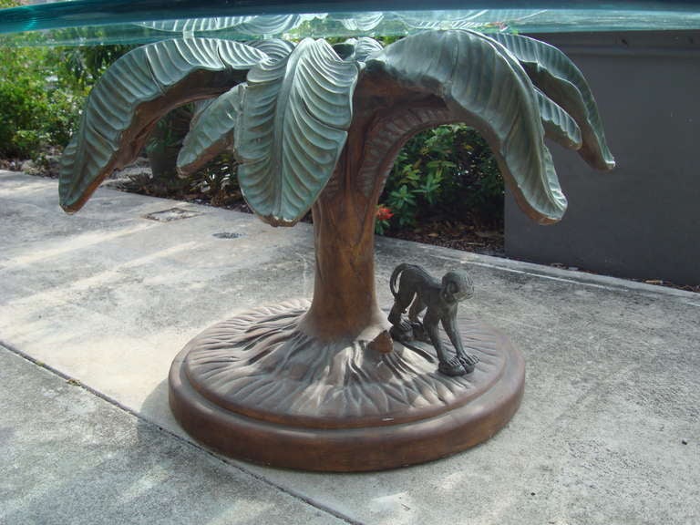 Whimsical Vintage Palm Beach Table with Monkey. . 42