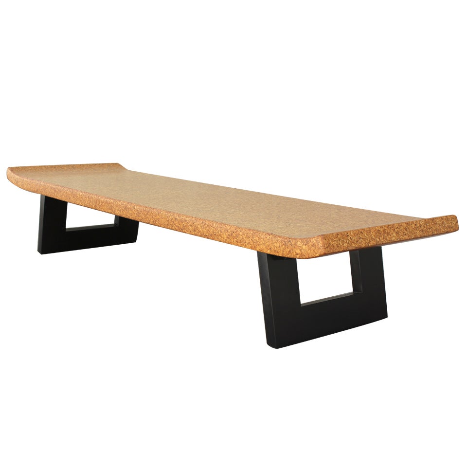 Paul Frankl Cork Top Bench or Table