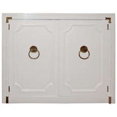 Newly Lacquered Regency Cabinet