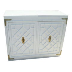Restored Fretwork Bar/Cabinet