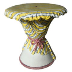 Florentine Painted Ceramic Table
