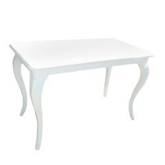 Newly Lacquered Vintage Cabriole Leg Desk
