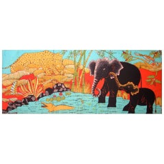Vintage Wild Kingdom Batik