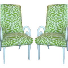 Vintage Restored Palm Beach Regency Chairs