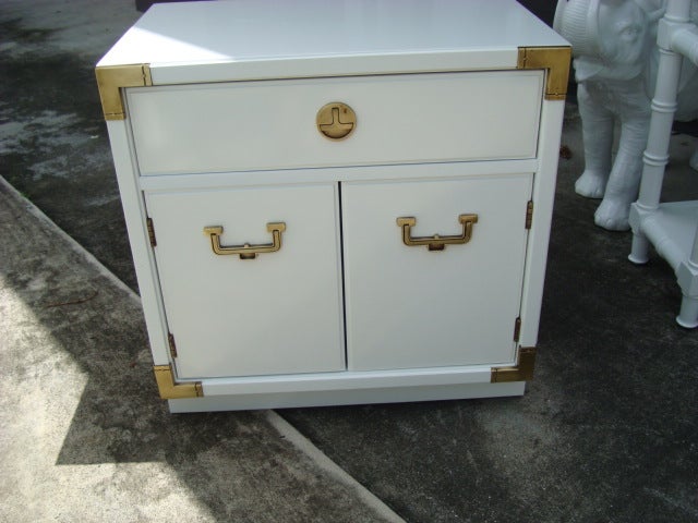 20th Century Pair of Restored Campaign Side Dressers