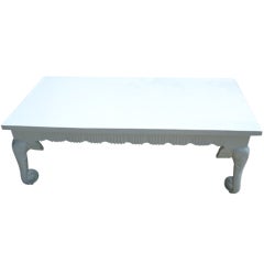 Lacquered Vintage Elephant Cocktail Table