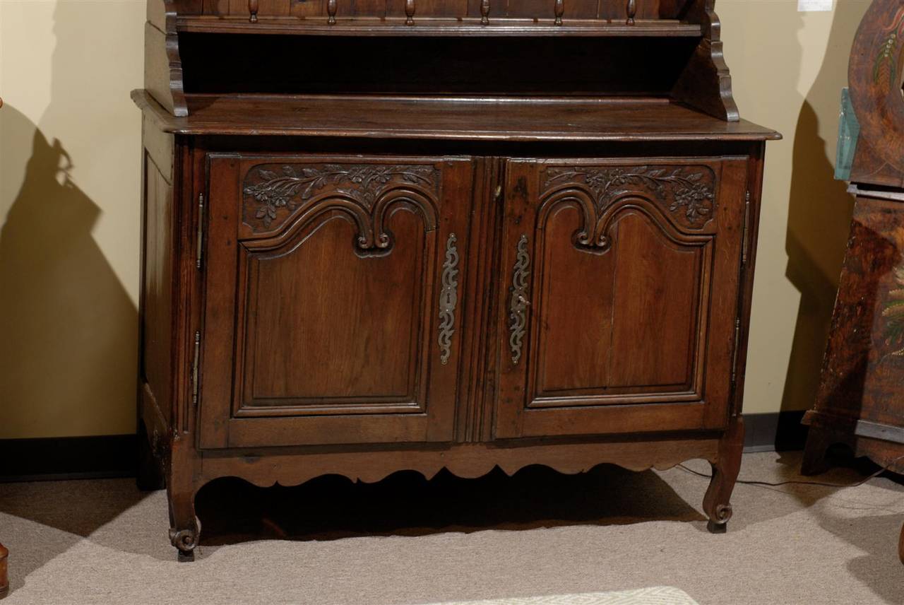 French 19th Century Oak Vaisselier from Normandy, Circa 1860 For Sale
