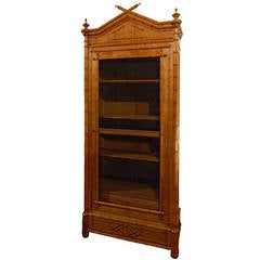 19th Century Faux Bamboo Bonnetiere