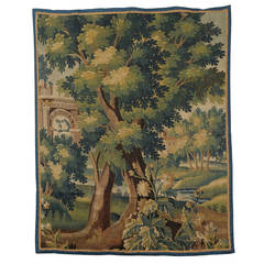 Antique 17th Century Aubusson Tapestry
