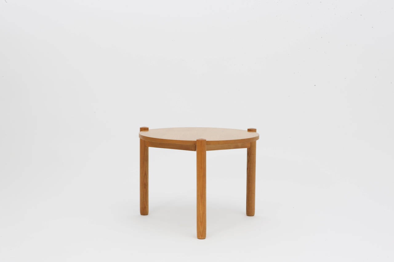 Charlotte Perriand, Round Side Table, circa 1950 In Good Condition In New York, NY
