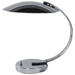 Chrome Desk Lamp Model 6183 by Pierre Disderot, France, 1980s