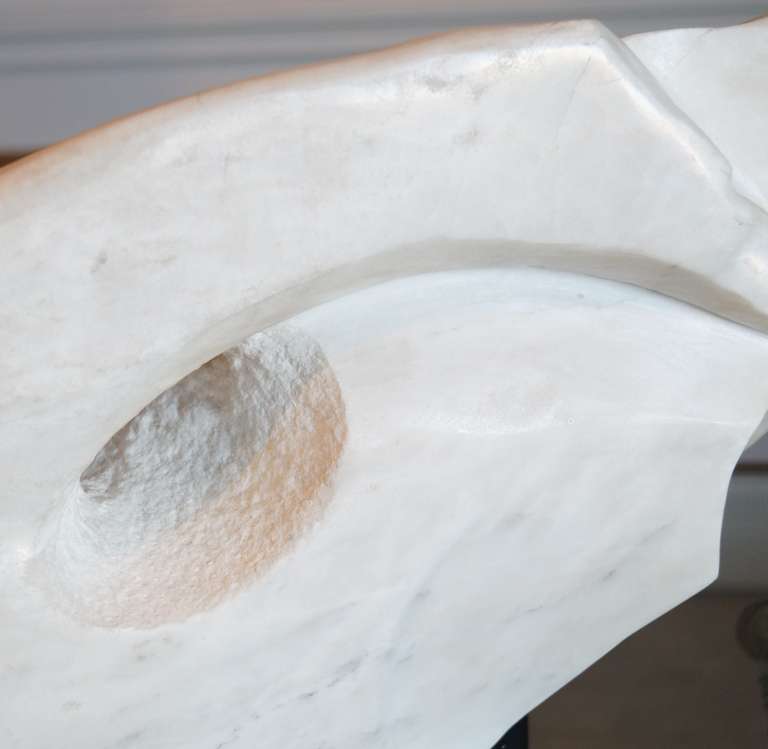 Abstract Marble Sculpture In Good Condition In Los Angeles, CA