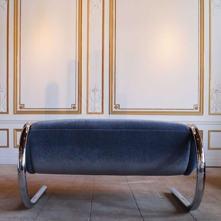 Mid-20th Century Settee designed by Charles Gibilterra for Dunbar, USA, 1970s