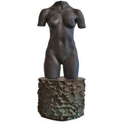 Bronze Moca Torso by Robert Graham with Three Signatures