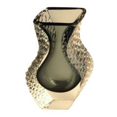 Cased Glass Vase by Mandruzzato