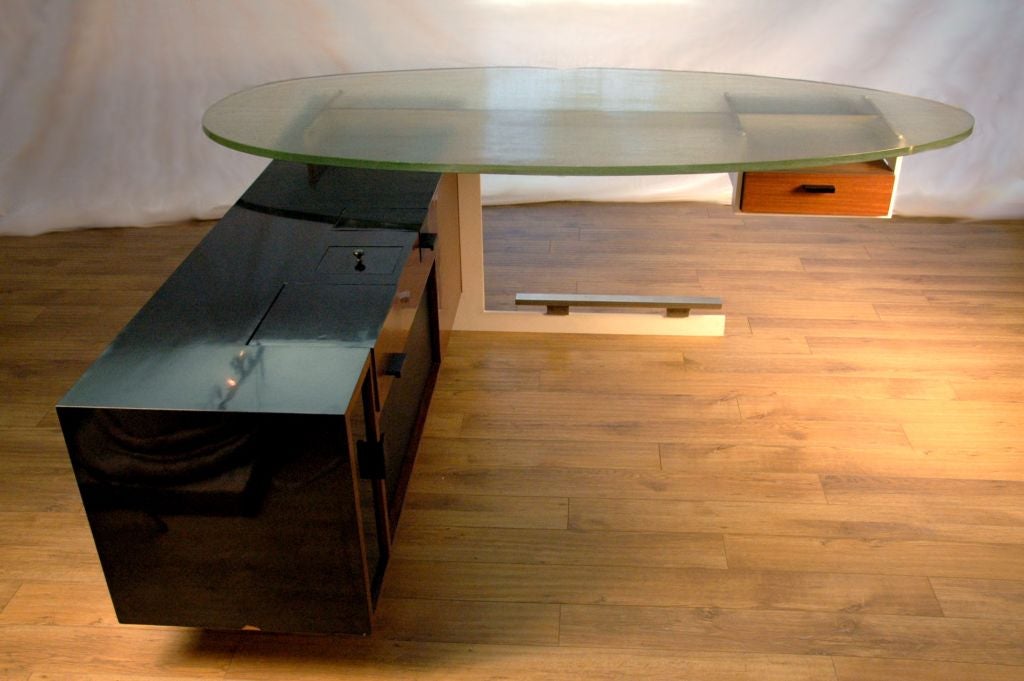 Modernist Desk By Jules Leleu 1