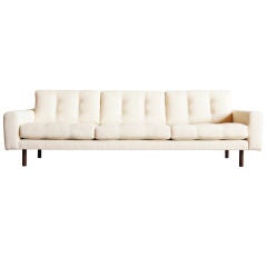 Milo Baughman Tufted Sofa