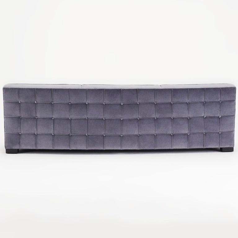 Custom 50's Inspired Curved Sofa By Denman Design 2