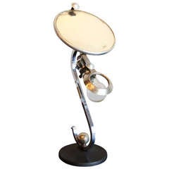 Table Lamp/Make-up Mirror, USA, 1950s