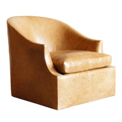 Custom Floating Barrel Chair