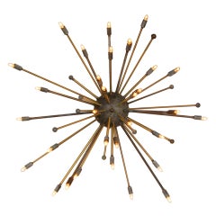 Early Sputnik Sconce for Disney, 1940's, U S A
