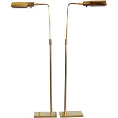 Pair of Koch 
Lowy Floor Lamps
