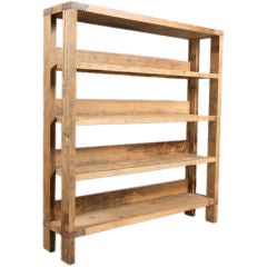 Large French Industrial Shelving
