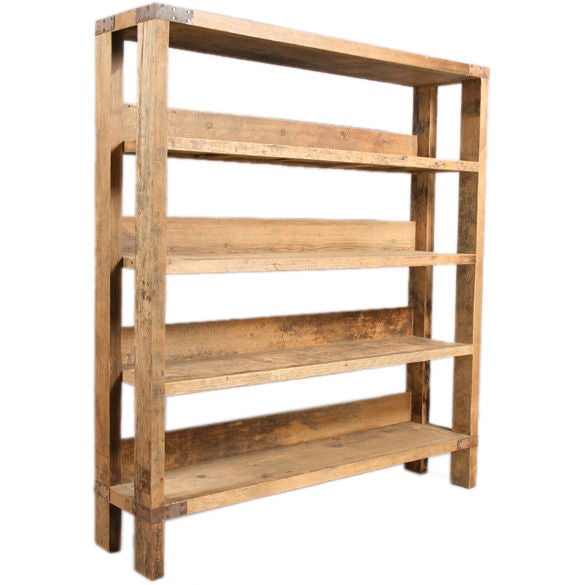 Large French Industrial Shelving at 1stDibs