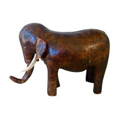 Abercrombie Elephant Footstool
