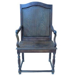 Antique Outsized French Fauteuil