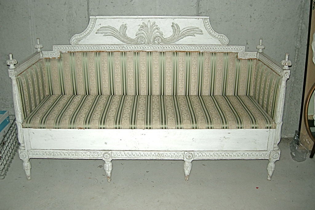 Gustavian Settee/ Sofa