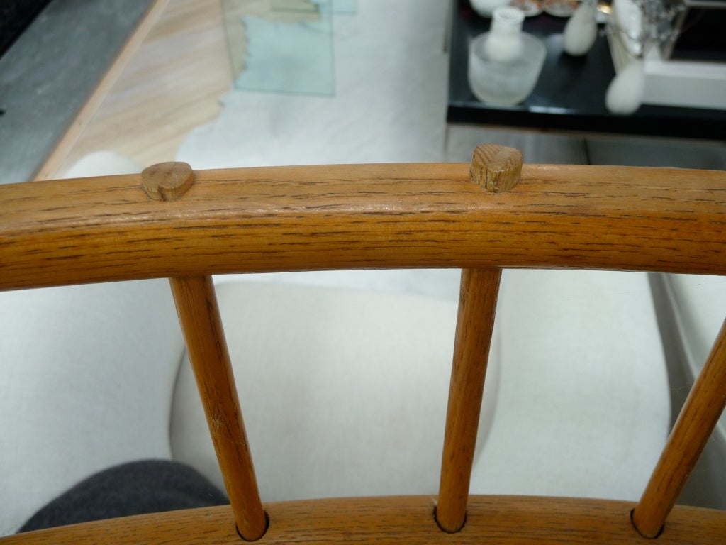 American Set of Eight Windsor Dining Chairs