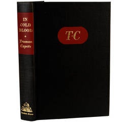 Signed, Limited, First Edition of "In Cold Blood, " by Truman Capote