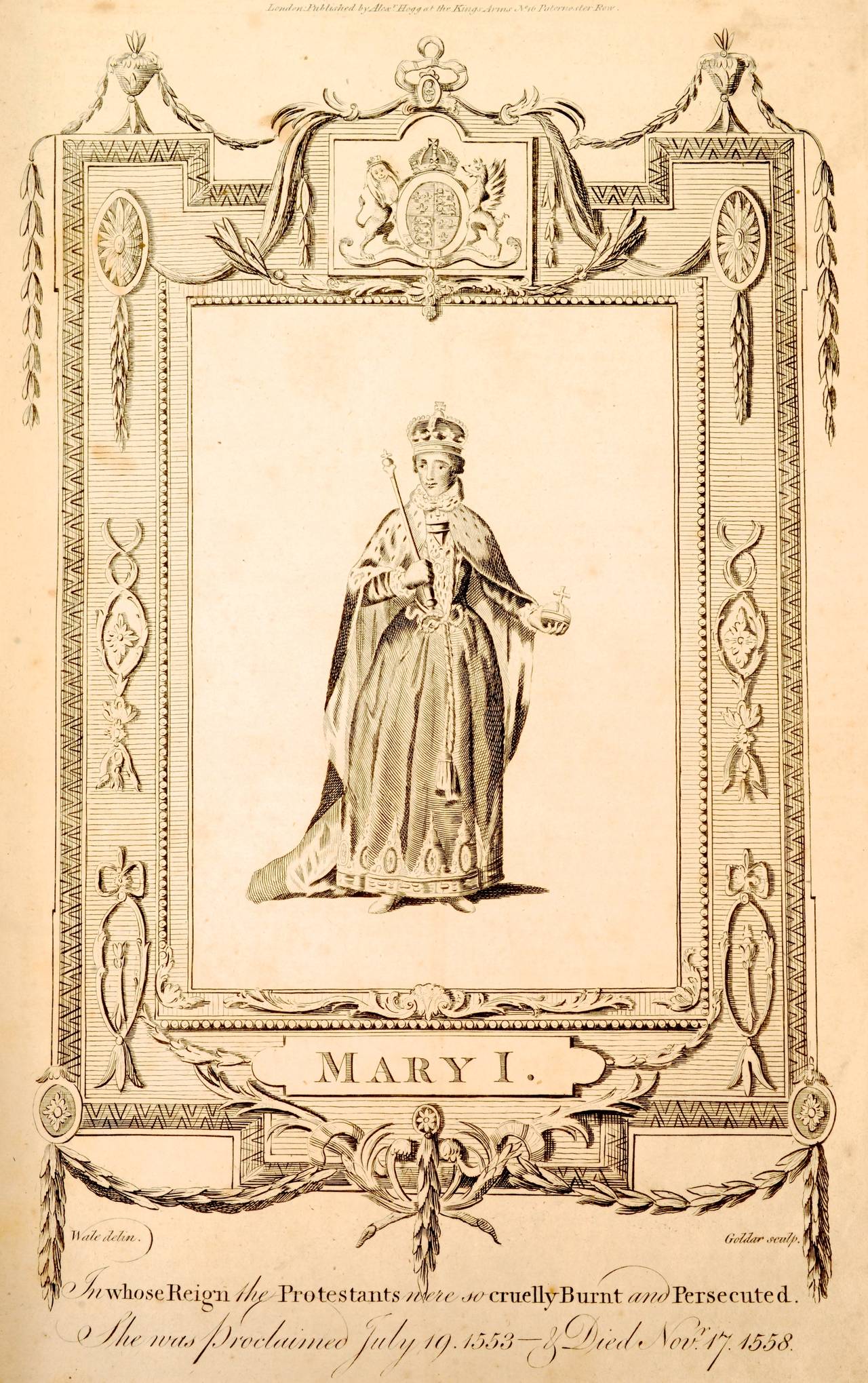 Fox's Original and Complete Book of Martyrs, circa 1780