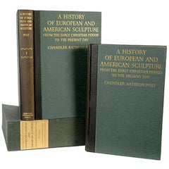 A History of European & American Sculpture Signed First Edition, 2 Volume Set