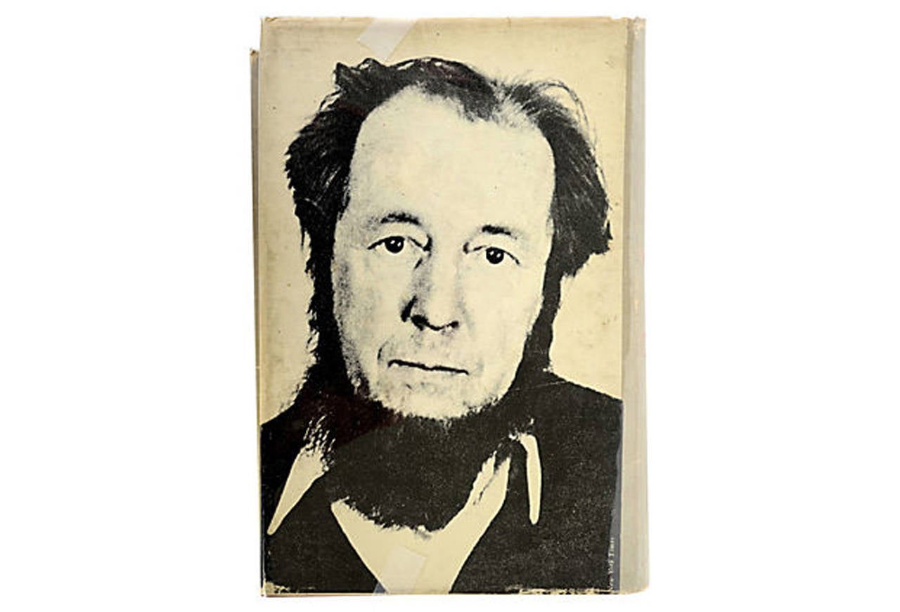 The Gulag Archipelago, 1918-1956: An Experiment in Literary Investigation, by Alexander Solzhenitsyn. NY: Harper & Row, 1973. Stated first edition hardcover with mylar protected DJ. The details of the spy networks, prison camps and work centers