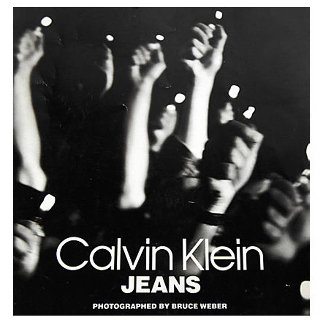 Calvin Klein Jeans" by Bruce Weber, First Edition at 1stDibs